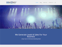 Tablet Screenshot of dsworks.com